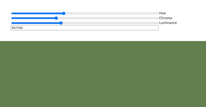 Perceptual Color Picker