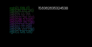 D3 color experiments
