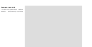 Scrolling Sections