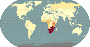 HIV/AIDS Choropleth Map