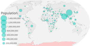 Circles on a Map