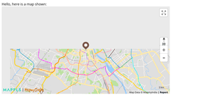 MapmyIndia Map Example