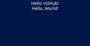 Hello VizHub