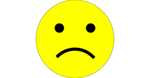 Sad smiley face with D3.js