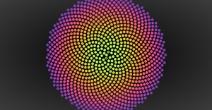 Svelte + D3: Phyllotaxis layout