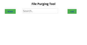 File Purging Tool