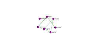 Network graph of Social Connections