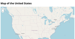 Map of the United States