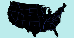Centered US Map