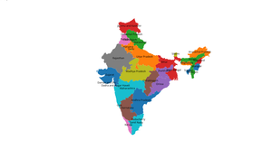 Map of India Part 1