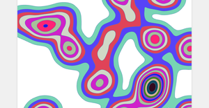 moving contours colored
