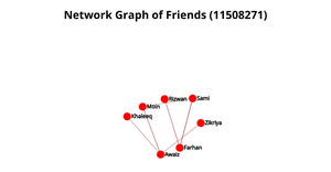 ICE - 8 Network Graph of Friends (11508271)