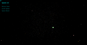 Fork of Fork of Spinning Rainbow Starfield