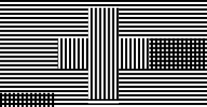 Sol Lewitt Reproduction with D3 Cross