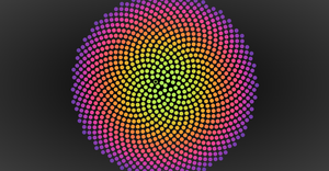 Svelte + D3: Phyllotaxis layout