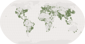 Points on a map