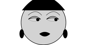 Face with path curves