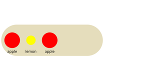 Bowl of Fruit: Nested Elements with Transitions