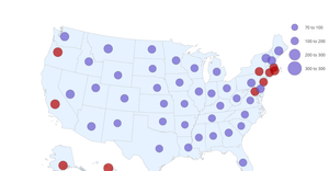A9 Proportional Symbols Map