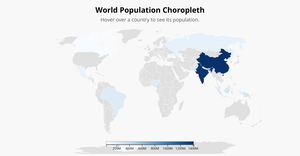Question 1 – World Population Map