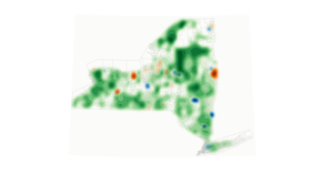 Prototype of Geo Contours on Census Tracts
