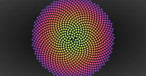 Svelte + D3: Phyllotaxis layout