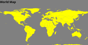 World map Saranya