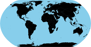 world map