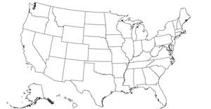 CSCE-5320: ICE-8 US Country map