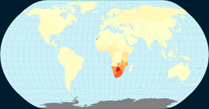 HIV/AIDS Choropleth Map