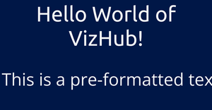 Testing the capability of VizHub!