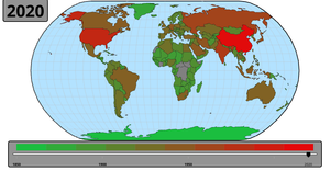Global Tons of CO2 Emissions Per Year V5