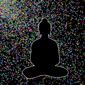 Buddha in colors - strokes