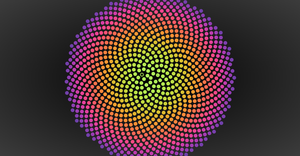 Svelte + D3: Phyllotaxis layout