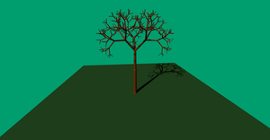 Fork of 3D Fractal Tree