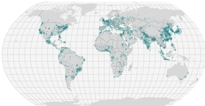 Points on a Map, Using Size