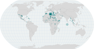 Missing Migrants on Map