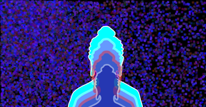 Fork of Fork of Fork of Buddha in colors -overlapping Buddha