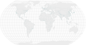 Sized Points on a Map