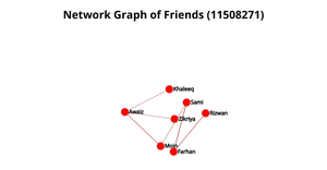 ICE - 8 Network Graph of Friends (11508271)