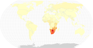 HIV/AIDS Chloropleth Map