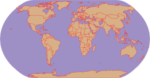 ICE8 Jerline world map