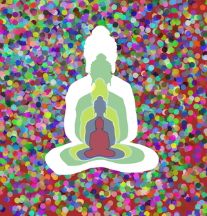Reflection of Buddha