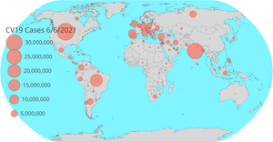 Covid19 world map