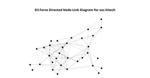 A8 Force Directed Node-Link Diagram in D3