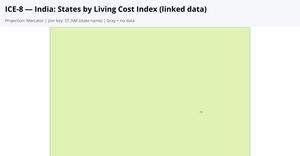 ICE-8 — USA States Map (Cost Index)