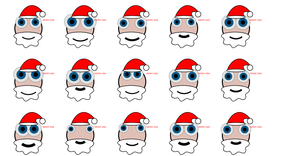 Making a Santa Face with components