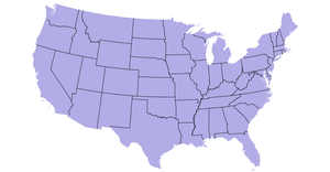ICE - 8 USA Country Map (11508271)