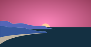 Sunset on Fundy