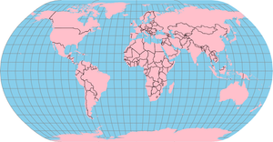 World Map using TOPOJSON data